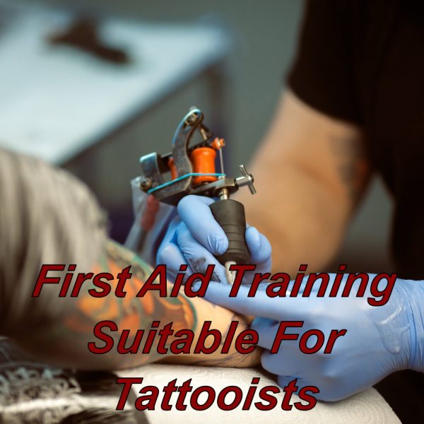First aid training online, suitable for tattooists & body piercing staff. CPD certified e-learning course.