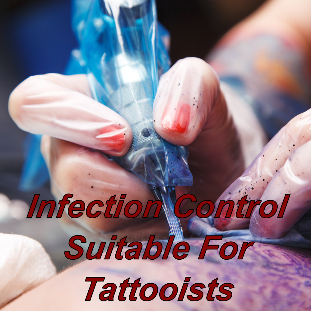 Infection control training tattooists & body piercing staff, CPD certified online training course.