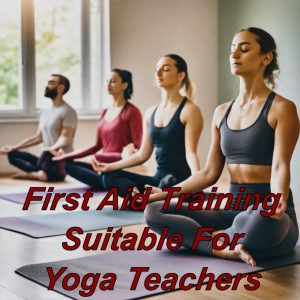 Online first aid training suitable for yoga teachers & Pilates instructors.
